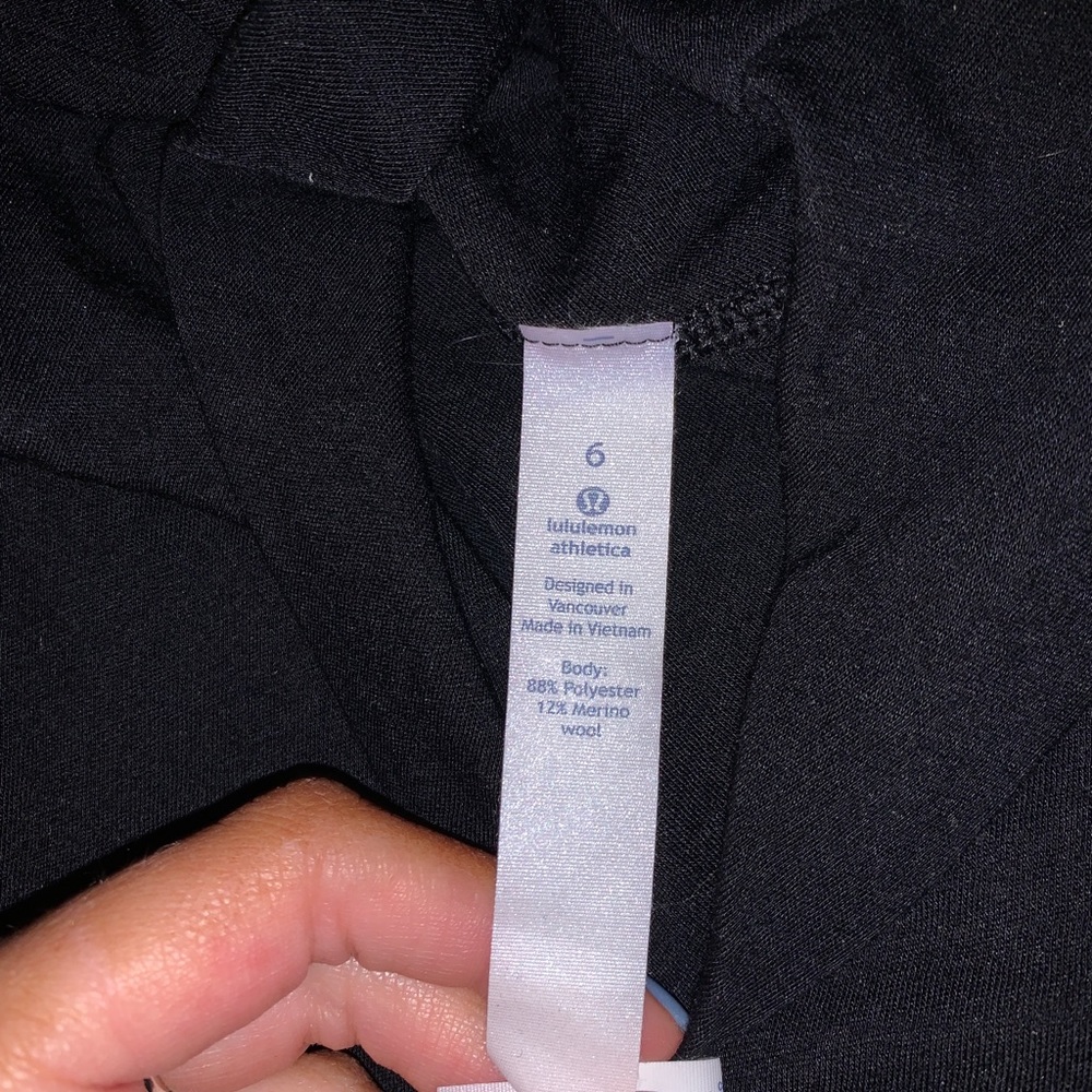 long sleeve mock neck lululemon shirt